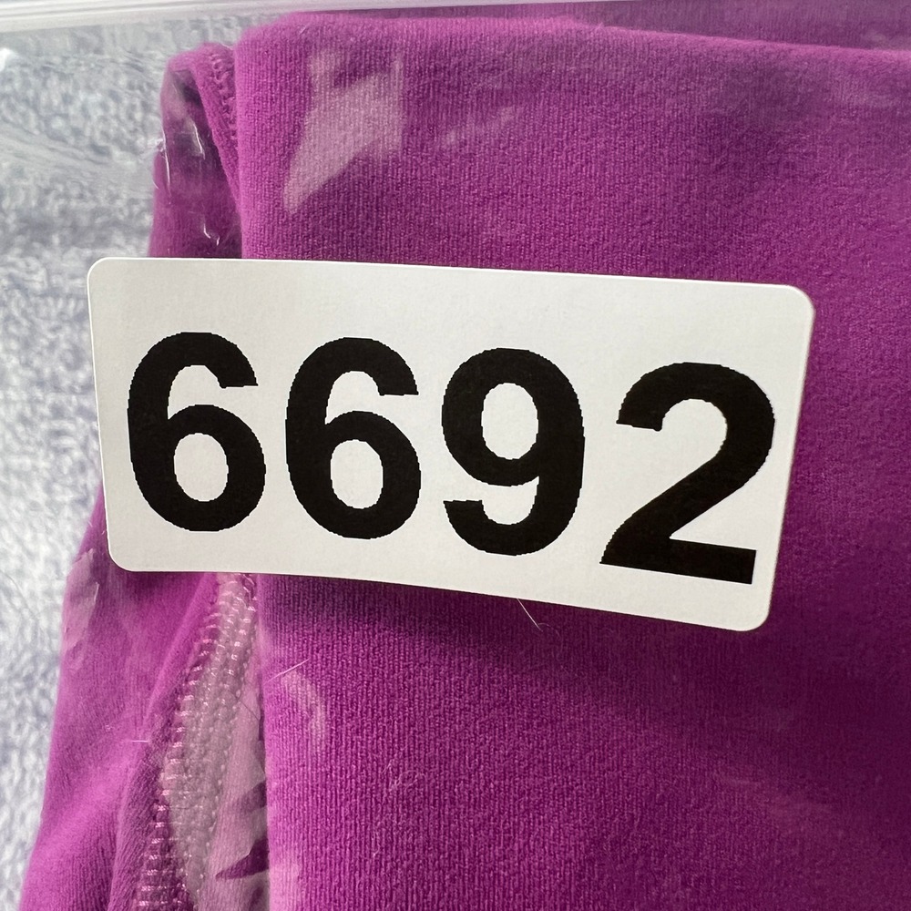 Lululemon Align High Rise Crop Leggings Amethyst Purple Size 6 Athletic Yoga - Picture 8 of 8